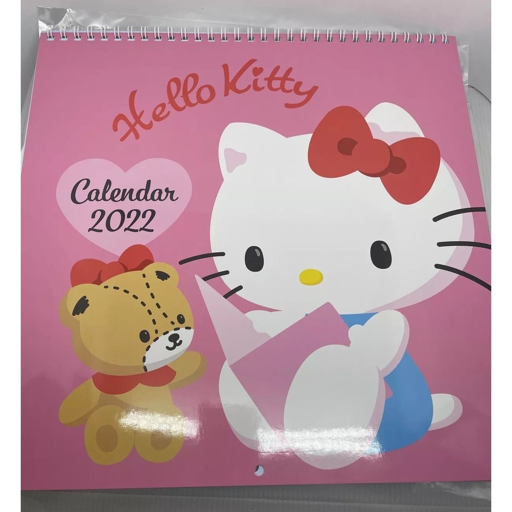 Sanrio Hello Kitty 2022 Wall Calendar Cute Official Japan Limited New Japanese